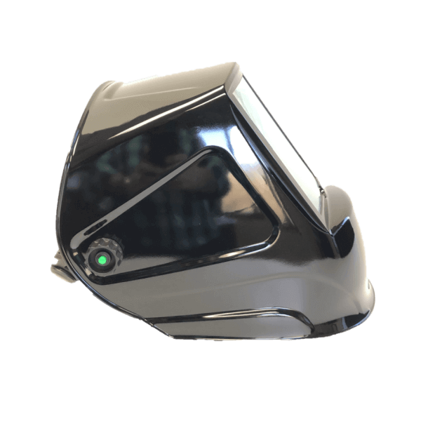 Glossy black welding helmet for sale